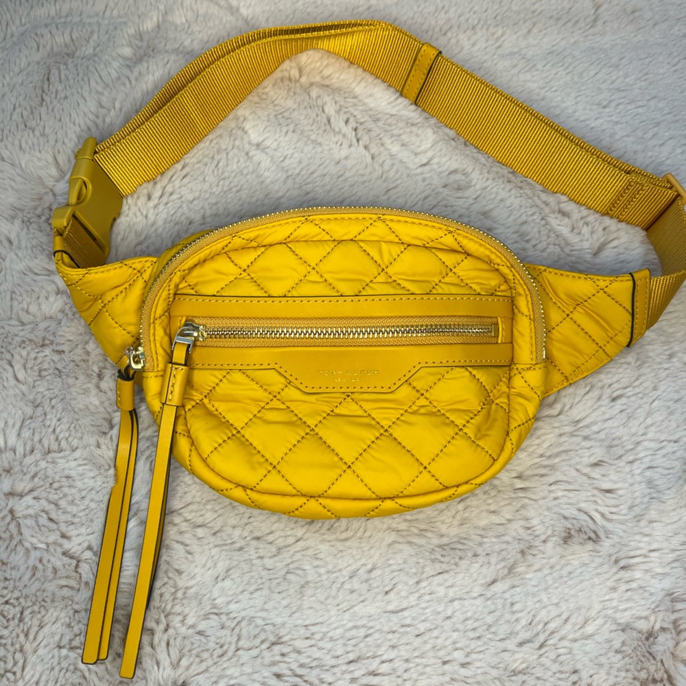 TORY BURCH PERRY QUILTED NYLON BELT BAG